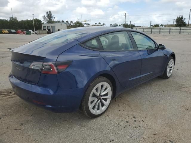 2022 Tesla Model 3