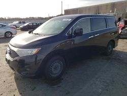 Salvage cars for sale from Copart Fredericksburg, VA: 2012 Nissan Quest S