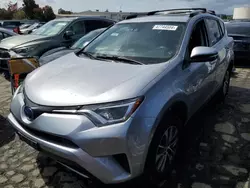 Salvage cars for sale at Martinez, CA auction: 2018 Toyota Rav4 HV LE