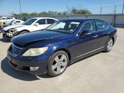 Salvage cars for sale at Wilmer, TX auction: 2011 Lexus LS 460