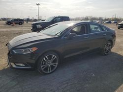 Vehiculos salvage en venta de Copart Indianapolis, IN: 2017 Ford Fusion Titanium