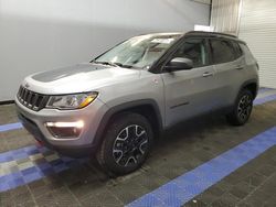 Jeep Compass salvage cars for sale: 2021 Jeep Compass Trailhawk