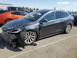 Salvage cars for sale from Copart Rancho Cucamonga, CA: 2016 Tesla Model X