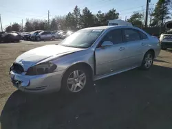 Chevrolet salvage cars for sale: 2012 Chevrolet Impala LT