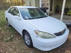 Salvage cars for sale from Copart Austell, GA: 2005 Toyota Camry LE