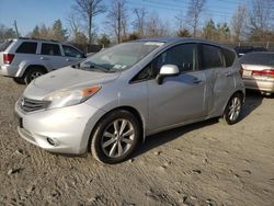 Salvage cars for sale from Copart Waldorf, MD: 2014 Nissan Versa Note S