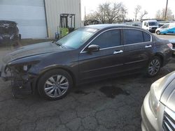Salvage cars for sale at Woodburn, OR auction: 2011 Honda Accord EXL