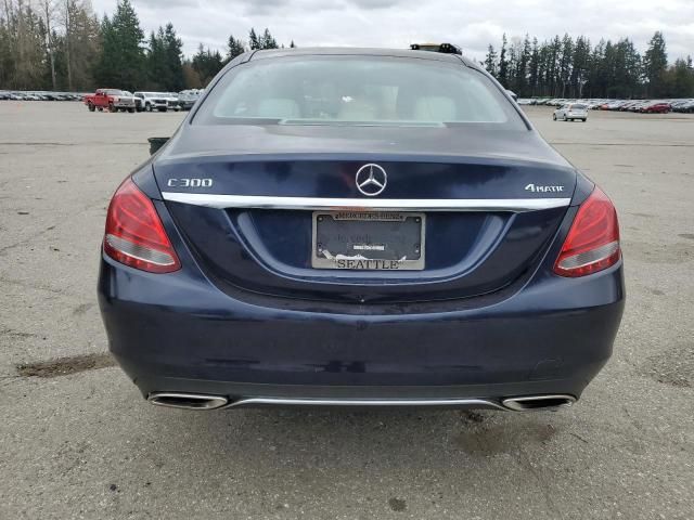 2016 Mercedes-Benz C 300 4matic