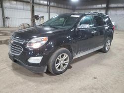 Vehiculos salvage en venta de Copart Des Moines, IA: 2017 Chevrolet Equinox LT