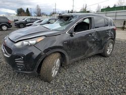 KIA salvage cars for sale: 2017 KIA Sportage LX