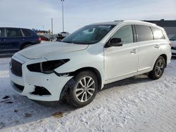 Infiniti QX60 salvage cars for sale: 2017 Infiniti QX60