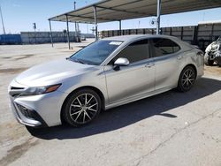 Salvage cars for sale at Anthony, TX auction: 2021 Toyota Camry SE