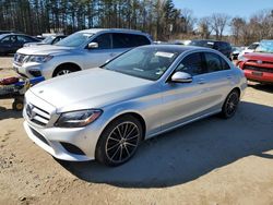 Salvage cars for sale from Copart North Billerica, MA: 2021 Mercedes-Benz C300