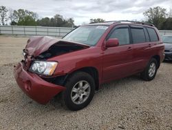 Salvage cars for sale from Copart Theodore, AL: 2003 Toyota Highlander Limited