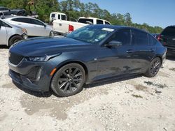 Salvage cars for sale at Houston, TX auction: 2021 Cadillac CT5 Sport