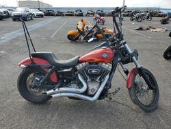 Salvage motorcycles for sale at Oklahoma City, OK auction: 2012 Harley-Davidson Fxdwg Dyna Wide Glide
