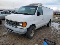 Salvage cars for sale from Copart Magna, UT: 2004 Ford Econoline E350 Super Duty Van