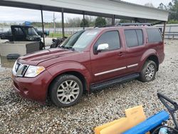 Nissan Pathfinder salvage cars for sale: 2010 Nissan Pathfinder S