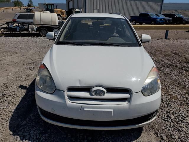 2010 Hyundai Accent Blue