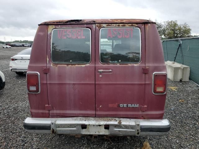 1986 Dodge RAM Van B250