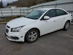 Salvage cars for sale at Assonet, MA auction: 2015 Chevrolet Cruze LT