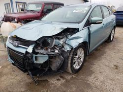 Salvage cars for sale at Pekin, IL auction: 2012 Ford Focus SEL