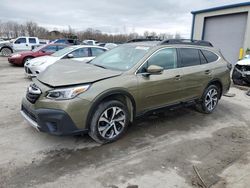 Salvage cars for sale from Copart Duryea, PA: 2021 Subaru Outback Limited