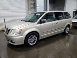 Salvage cars for sale at Ham Lake, MN auction: 2013 Chrysler Town & Country Touring L