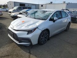 Salvage cars for sale from Copart Vallejo, CA: 2022 Toyota Corolla SE