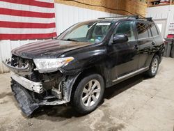 Salvage cars for sale from Copart Anchorage, AK: 2012 Toyota Highlander Base