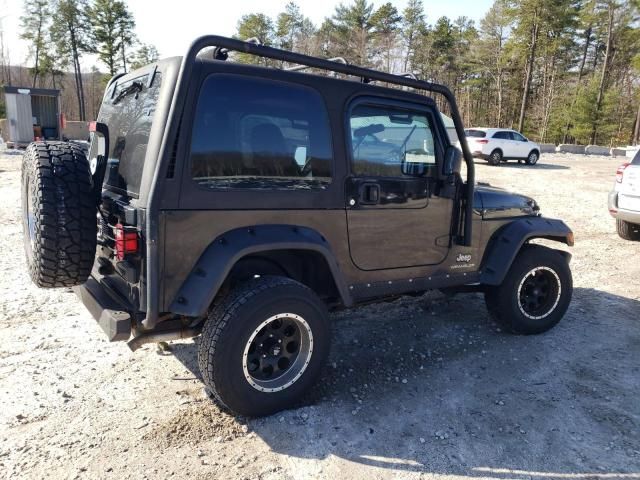 2005 Jeep Wrangler / TJ SE