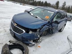 Salvage cars for sale at Windham, ME auction: 2020 Chevrolet Equinox LT