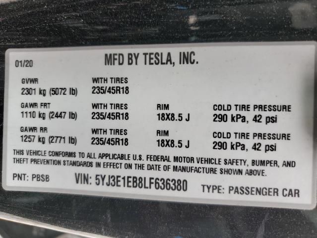 2020 Tesla Model 3