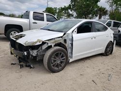 Salvage cars for sale at Riverview, FL auction: 2018 Hyundai Elantra SEL