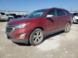 Salvage cars for sale from Copart Haslet, TX: 2018 Chevrolet Equinox Premier