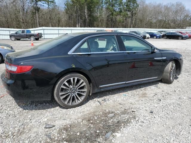 2017 Lincoln Continental Select