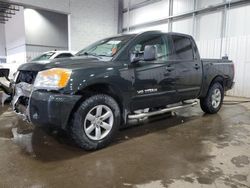 Salvage cars for sale at Ham Lake, MN auction: 2008 Nissan Titan XE