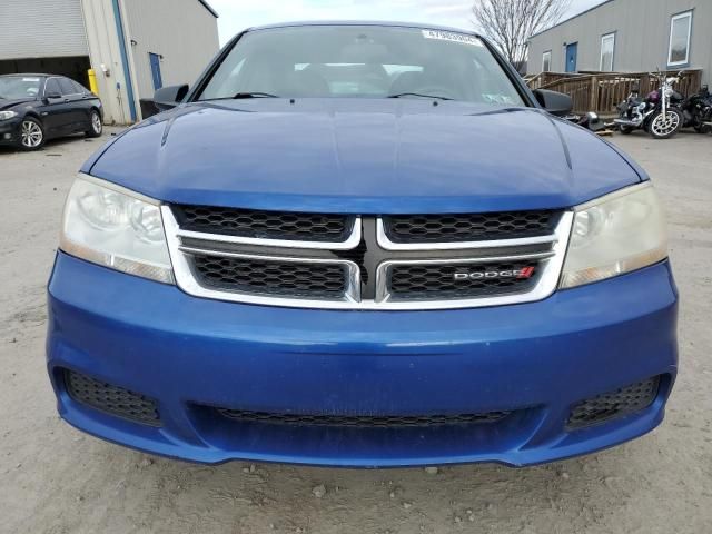 2012 Dodge Avenger SE