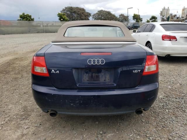 2006 Audi A4 1.8 Cabriolet