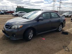 Salvage cars for sale from Copart Elgin, IL: 2013 Toyota Corolla Base