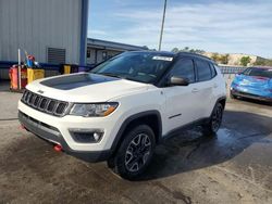 Jeep Compass salvage cars for sale: 2019 Jeep Compass Trailhawk