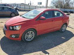 Salvage cars for sale at Oklahoma City, OK auction: 2012 Chevrolet Sonic LT
