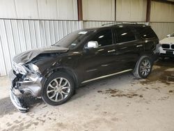 Salvage cars for sale at Pennsburg, PA auction: 2017 Dodge Durango Citadel