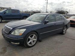 Salvage cars for sale at Wilmer, TX auction: 2004 Lexus LS 430