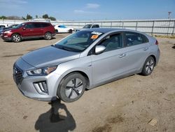 Salvage cars for sale at Bakersfield, CA auction: 2020 Hyundai Ioniq Blue