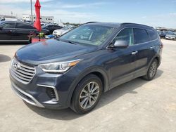 Vehiculos salvage en venta de Copart Grand Prairie, TX: 2017 Hyundai Santa FE SE