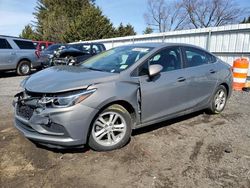 Salvage cars for sale from Copart Finksburg, MD: 2018 Chevrolet Cruze LT