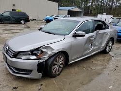 Salvage cars for sale at Seaford, DE auction: 2013 Volkswagen Passat SEL