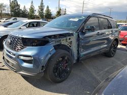 Ford Explorer st salvage cars for sale: 2020 Ford Explorer ST