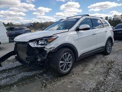 Hyundai salvage cars for sale: 2017 Hyundai Santa FE SE